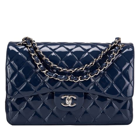 blue bag chanel|chanel bag navy blue.